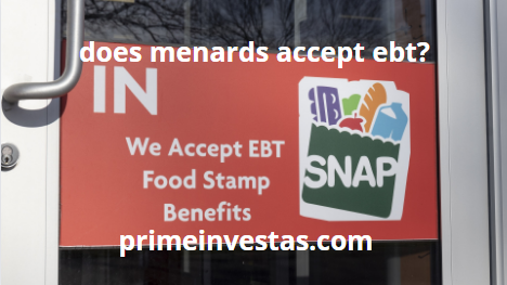 does menards accept ebt?