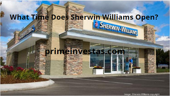What time does sherwin williams open