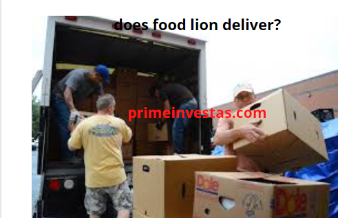 does food lion deliver?