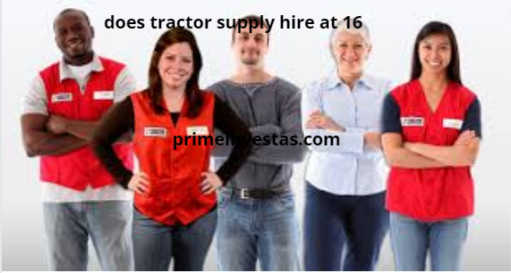 what age does tractor supply hire?