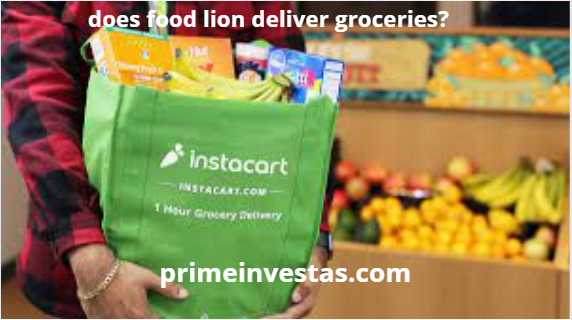 does food lion deliver groceries?