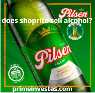 does shoprite sell alcohol?