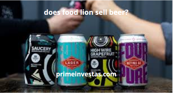does food lion sell beer?