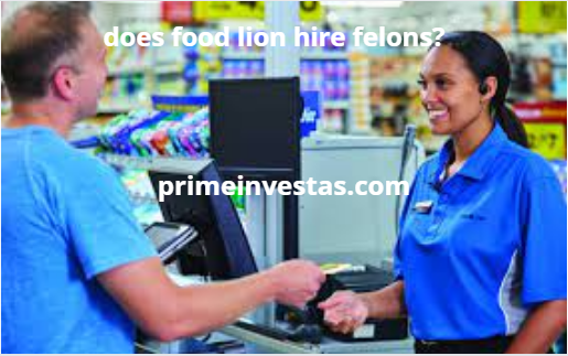 does food lion hire felons?