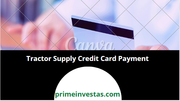 tractor supply credit card payment