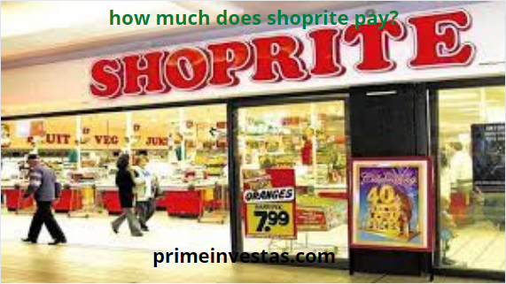 how much does shoprite pay?
