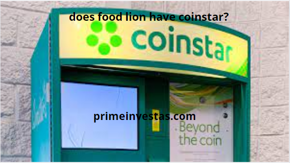 does food lion have coinstar?