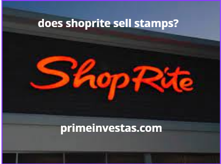 does shoprite sell stamps?