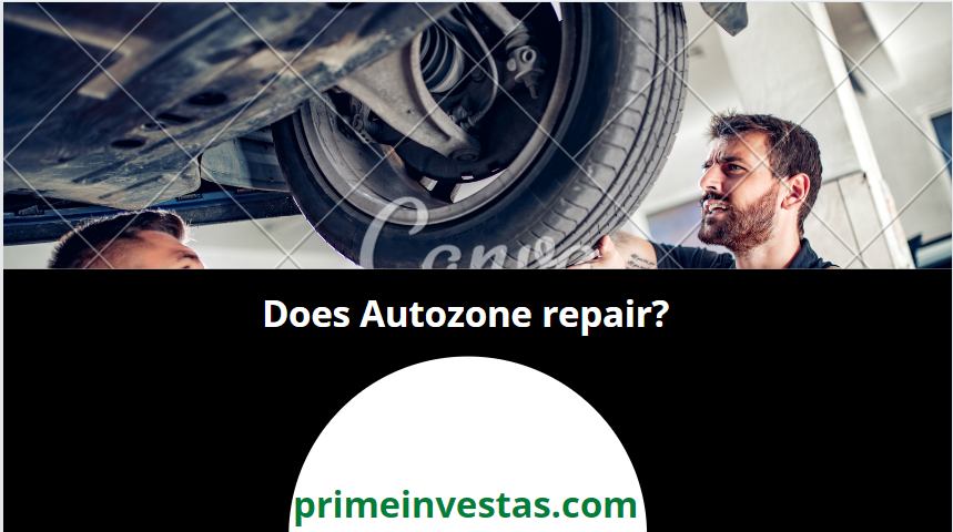 does autozone repair?